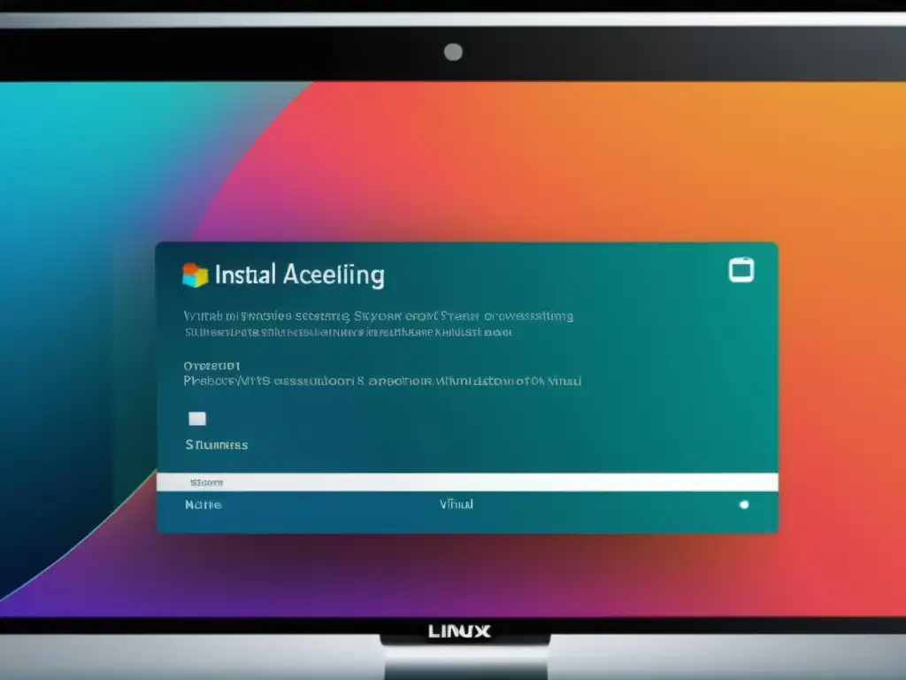 Captura detallada de la instalación de sistemas operativos en máquinas virtuales en Linux
