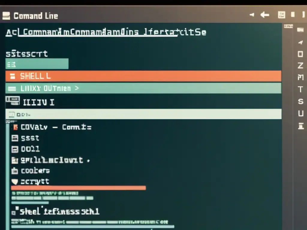 Captura minimalista de la ejecución de scripts de shell en un sistema Linux