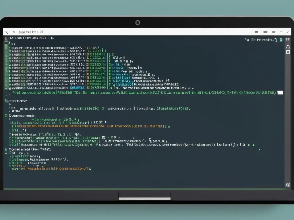 Captura minimalista de terminal con Automatización de tareas en sistemas remotos, destacando eficiencia y precisión