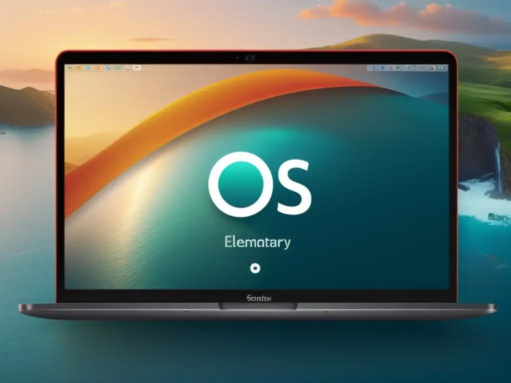 Captura de pantalla del escritorio de Elementary OS, mostrando su diseño minimalista y elegante