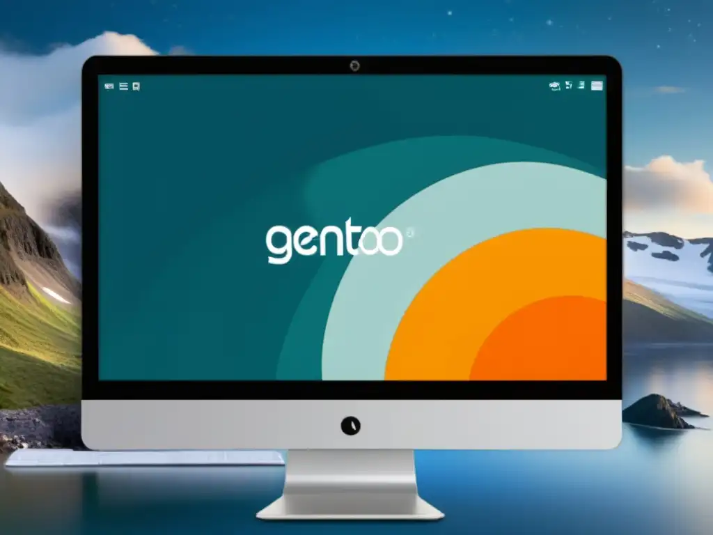 Captura de pantalla de un escritorio Gentoo Linux personalizado con atención extrema a los detalles