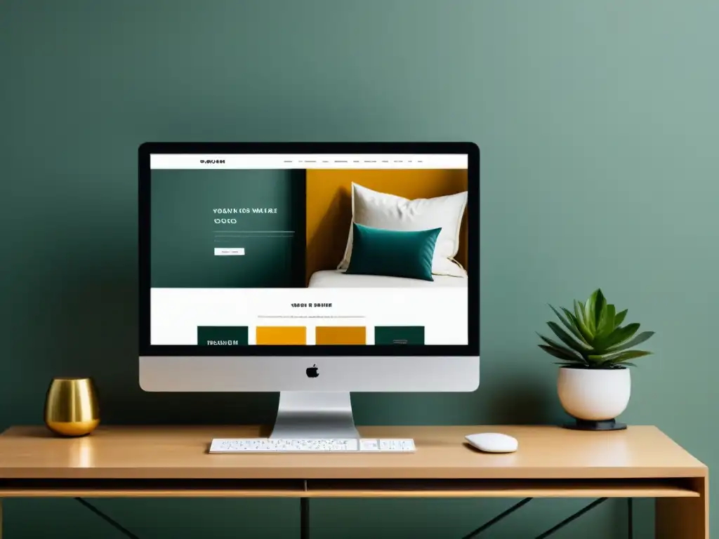 Interfaz eCommerce minimalista y eficiente para BSD Captura de pantalla de un sitio web de ecommerce ligero para sistemas BSD, con diseño minimalista y profesional, en un entorno de trabajo luminoso