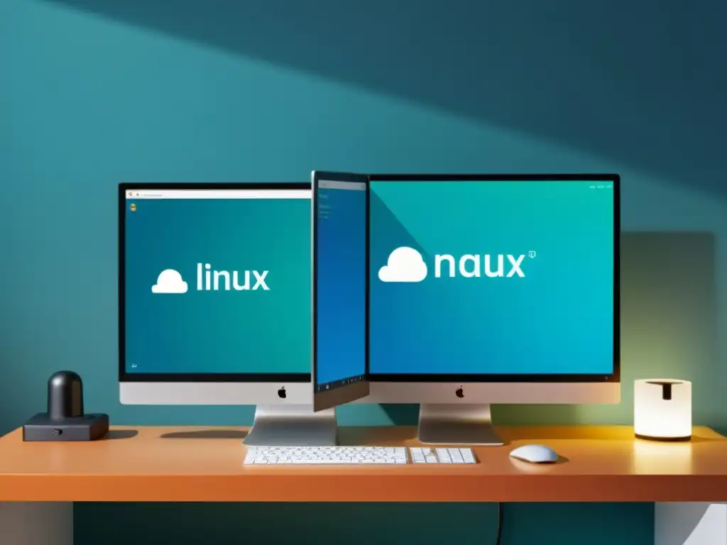 Una comparativa gestores archivos Linux con tres pantallas mostrando detalladamente los interfaces de Nautilus, Nemo y Thunar