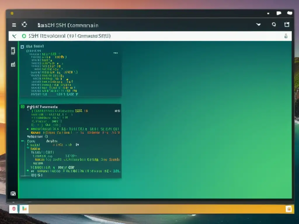 Una comparativa impresionante de shells en Linux para automatización, mostrando Bash y Zsh en un entorno de escritorio