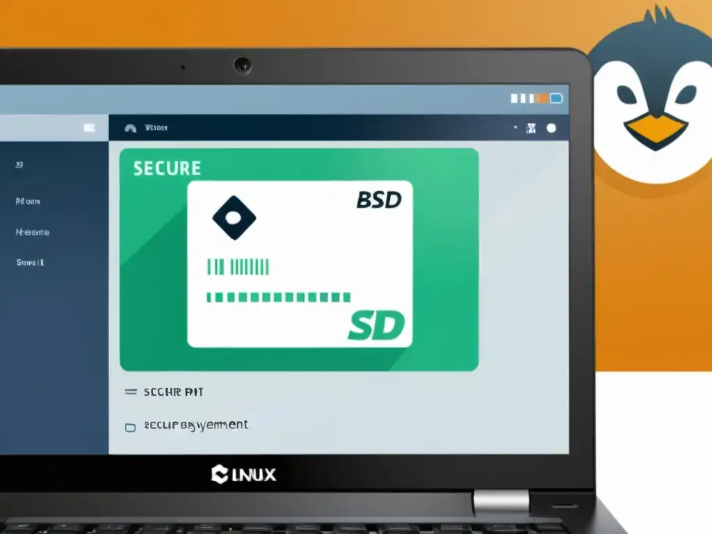 Compra segura en tienda online multiplataforma Linux BSD, integrando eficiencia y seguridad en transacciones en línea