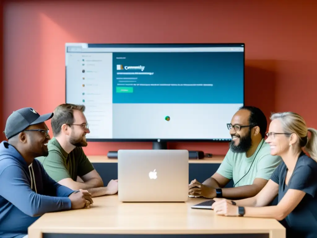 Una comunidad en línea entusiasta de Linux: diversidad, colaboración y pasión por el software libre