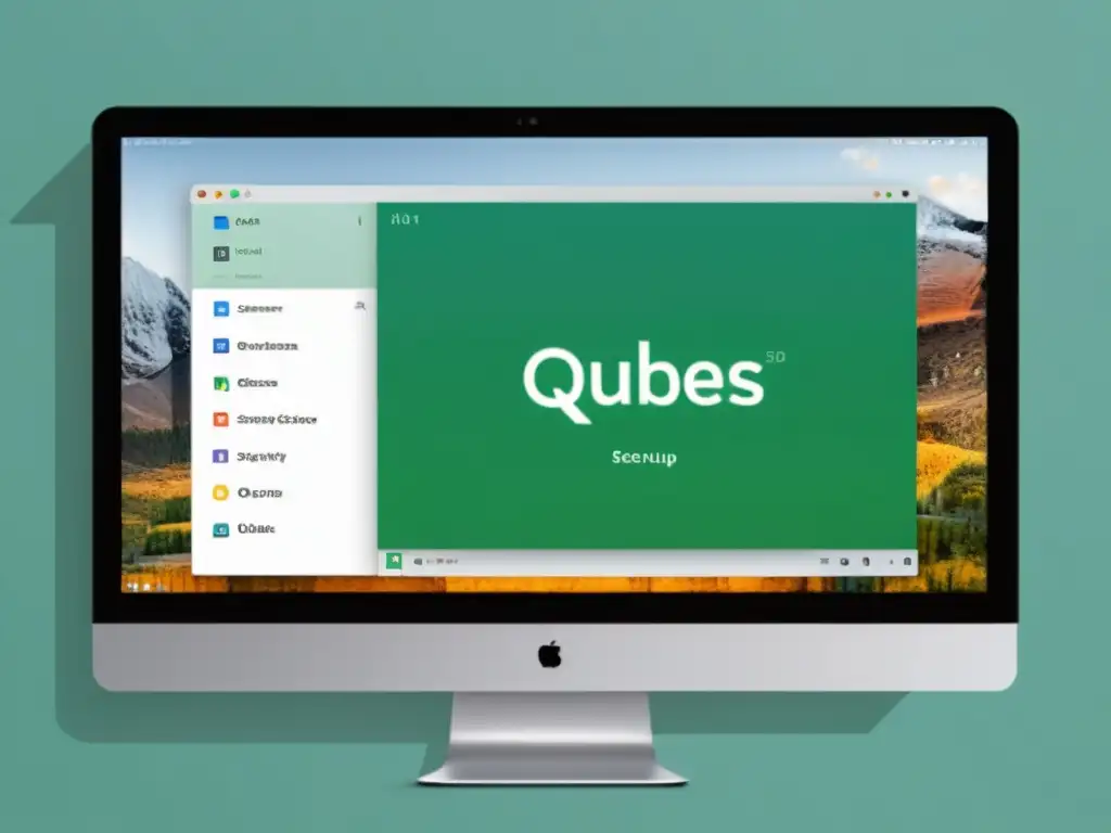 Configuración de seguridad por aislamiento en Qubes OS