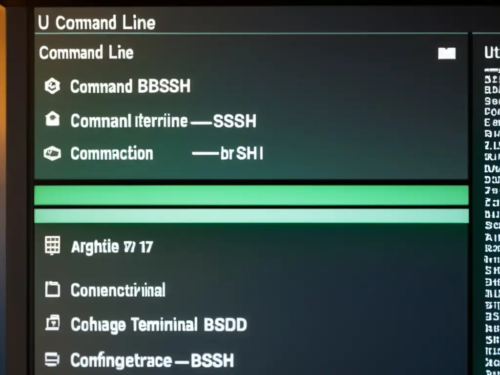 Configuraciones seguras SSH en BSD: Detalles de configuración en la interfaz de línea de comandos, transmitiendo profesionalismo y seguridad