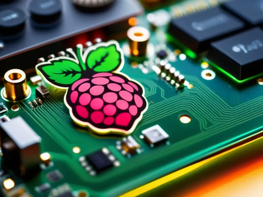 Conexión cuidadosa de Raspberry Pi a dispositivos, con detalle y calidez