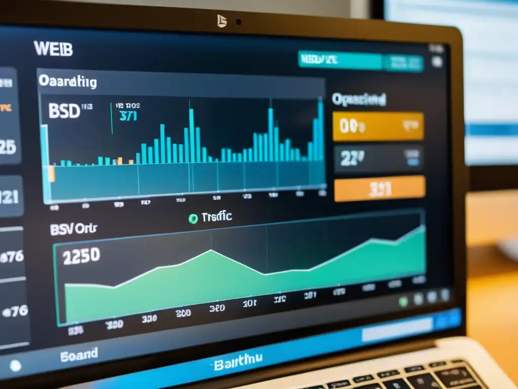 Detallado panel de analítica web para Linux y BSD, con gráficos e información en tiempo real