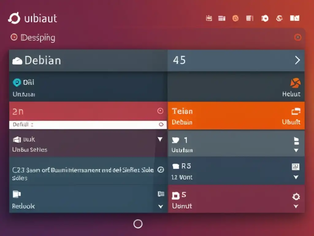 Diferencias entre Debian y Ubuntu para expertos: comparación detallada de interfaces visuales, barras de tareas, menús y ajustes del sistema