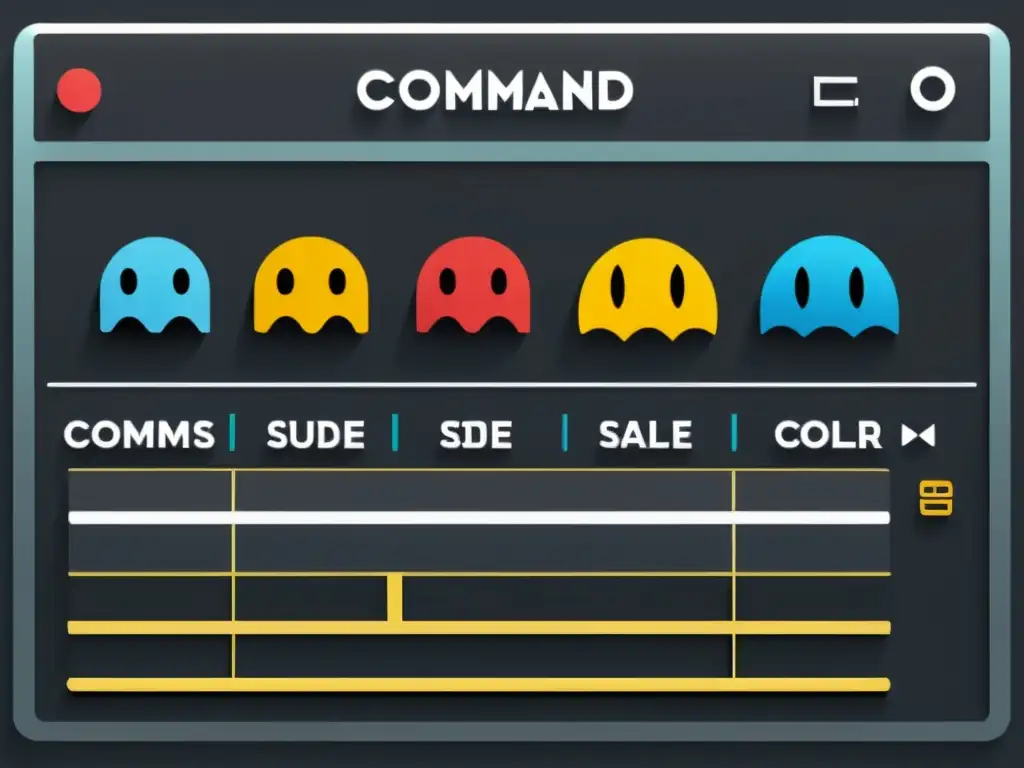 Un diseño minimalista muestra APT, YUM y Pacman ejecutando comandos complejos en una interfaz de línea de comandos