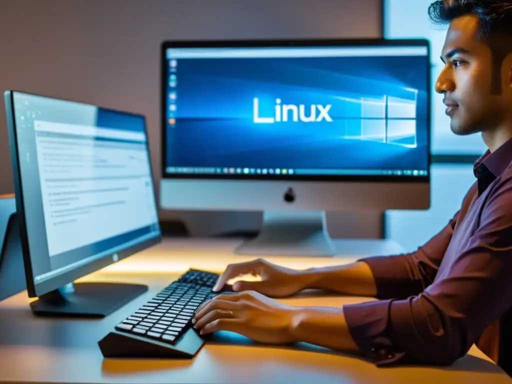 Un entorno de trabajo profesional en Linux, ideal para la iniciación en Linux fuera de Windows, con un ambiente enfocado y envolvente