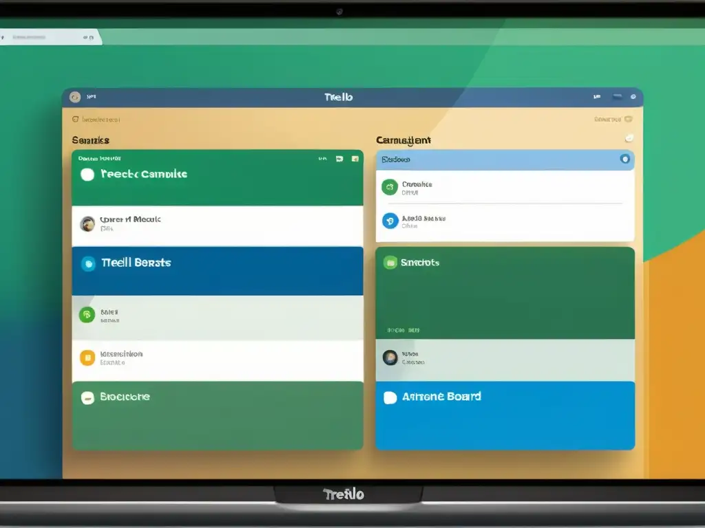 Un escritorio Linux minimalista muestra Trello abierta