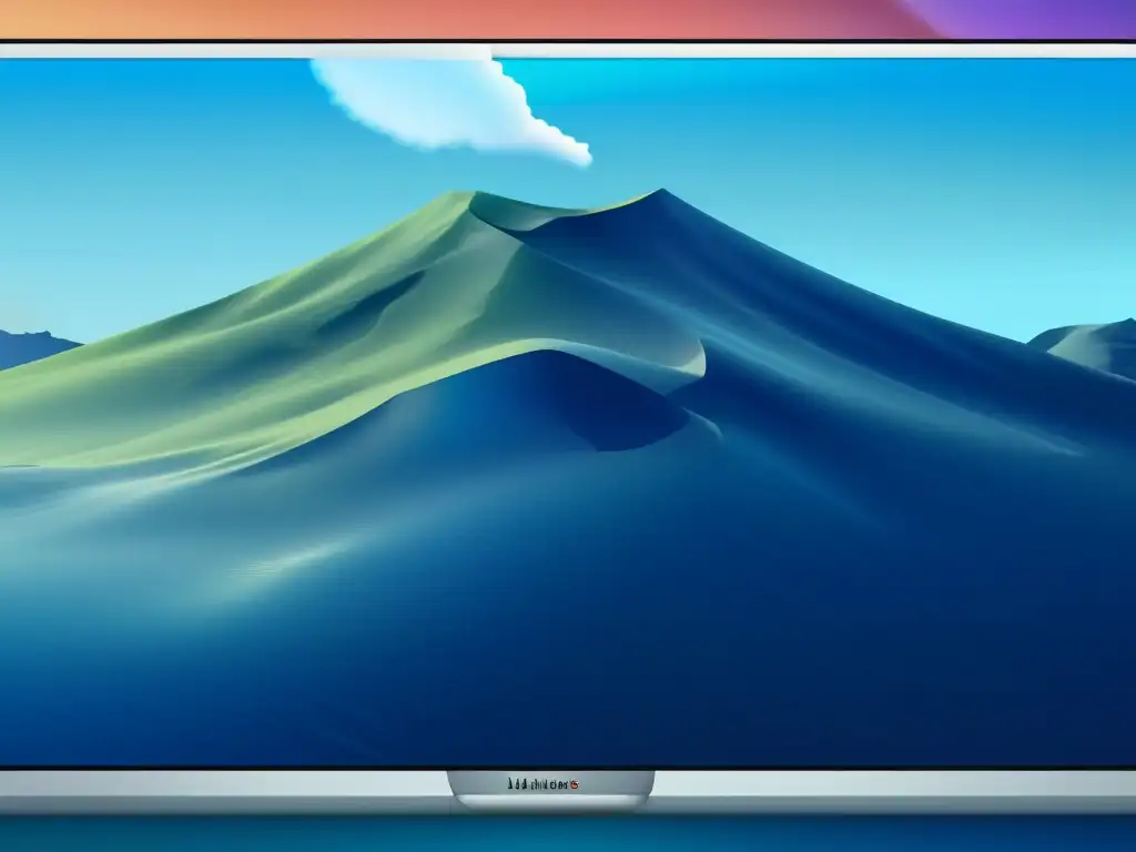 Escritorio Linux transformado a MacOS con dock personalizado y tema