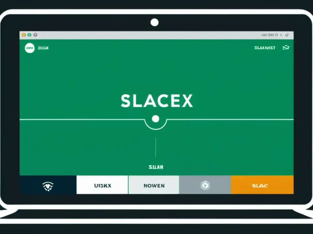 Exploración de SlackEX en sistemas operativos alternativos: interfaz minimalista y eficiente en tonos neutros
