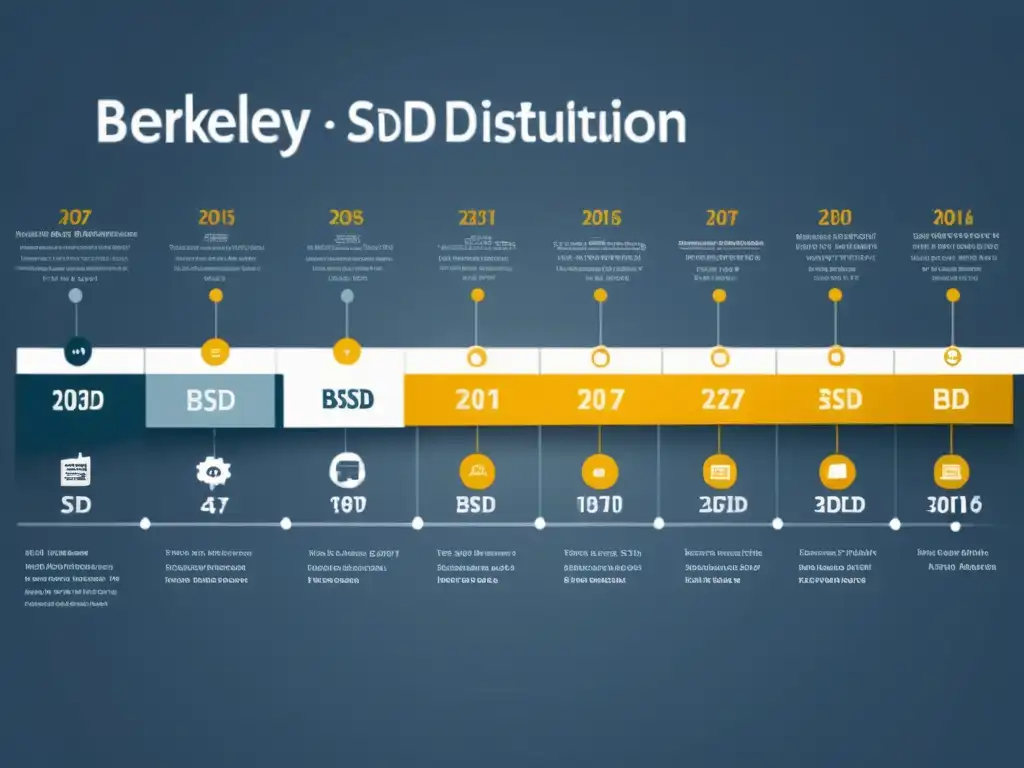 Una guía completa de sistemas operativos alternativos: evolución minimalista de BSD en una línea de tiempo documental