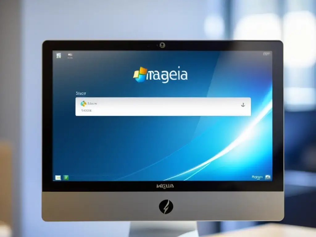 Imagen detallada de la configuración inicial de Mageia Linux, mostrando opciones de instalación y ajustes personalizados