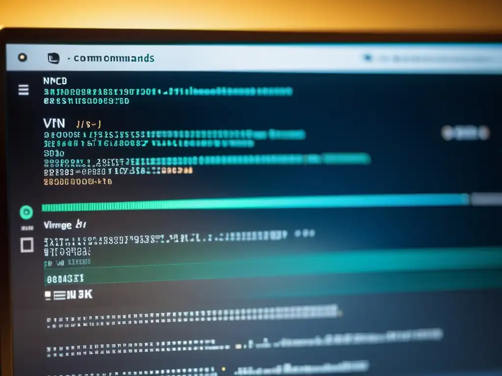 Imagen 8k detallada con estilo documental de configuración VPN en Linux y BSD