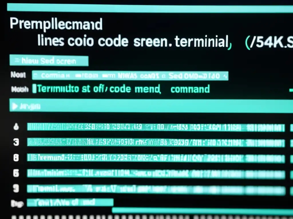 Una imagen detallada muestra un script ejecutándose en una terminal, resaltando el poder de AWK y SED en Unix