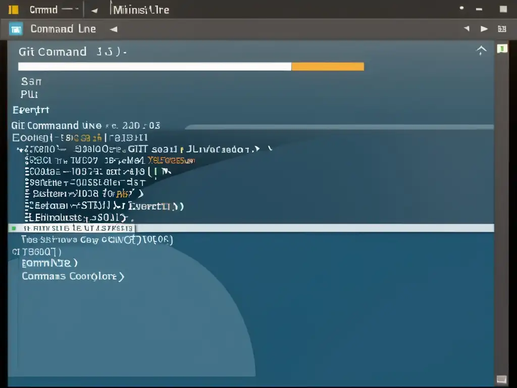 Imagen de una interfaz de línea de comandos en un sistema Linux, ejecutando comandos Git con precisión