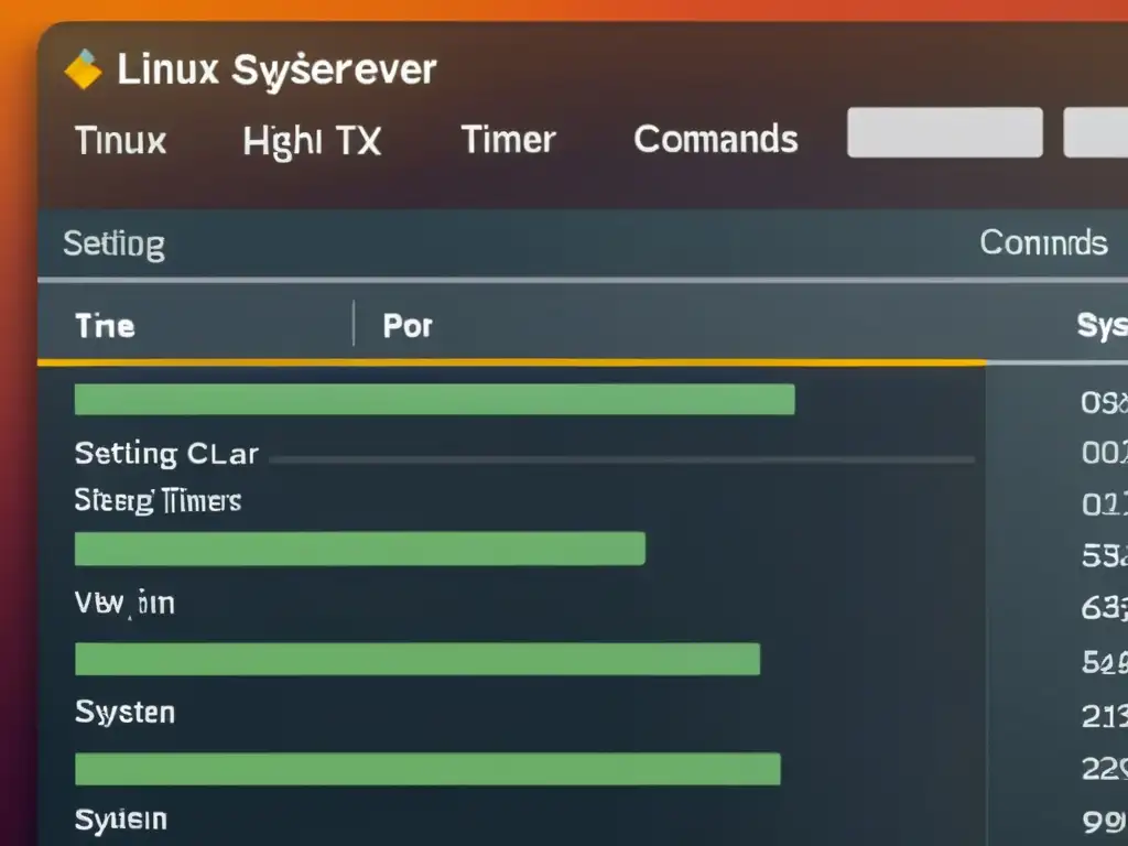 Imagen de alta resolución de un terminal de servidor Linux mostrando la configuración de systemdtimers para reemplazar Cron en Linux