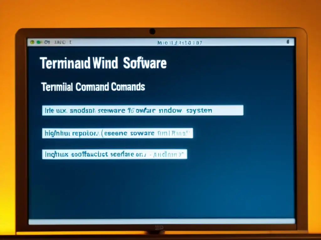 Instalación de software en Linux BSD: Pantalla de terminal con comandos claros y respuesta del sistema, sobre fondo limpio