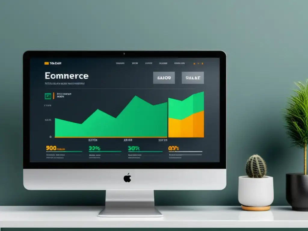 Interfaz de ecommerce moderna con plugins de marketing automatizado Interfaz de ecommerce moderna con plugins de automatización de marketing para Ecommerce, gráficos e integración intuitiva