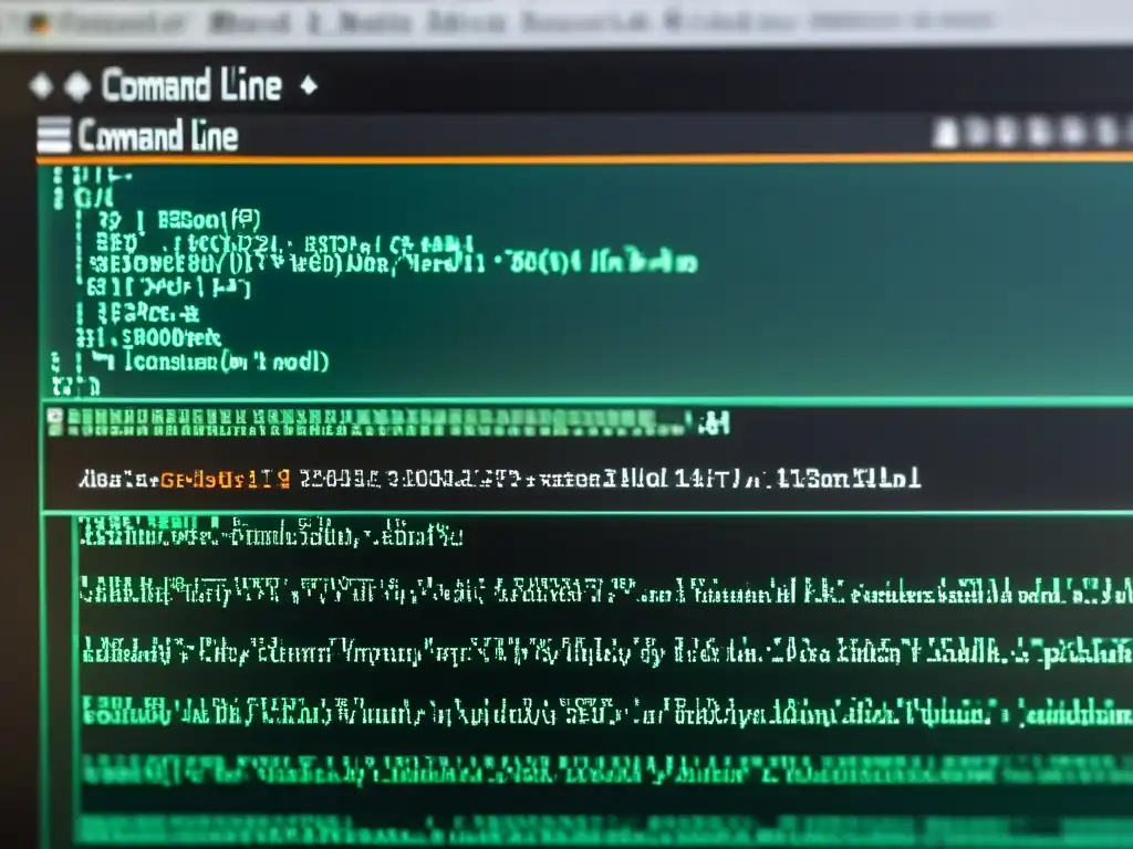 Automatización eficiente en sistemas Linux y BSD Interfaz de línea de comandos mostrando la automatización de scripts en Linux y BSD