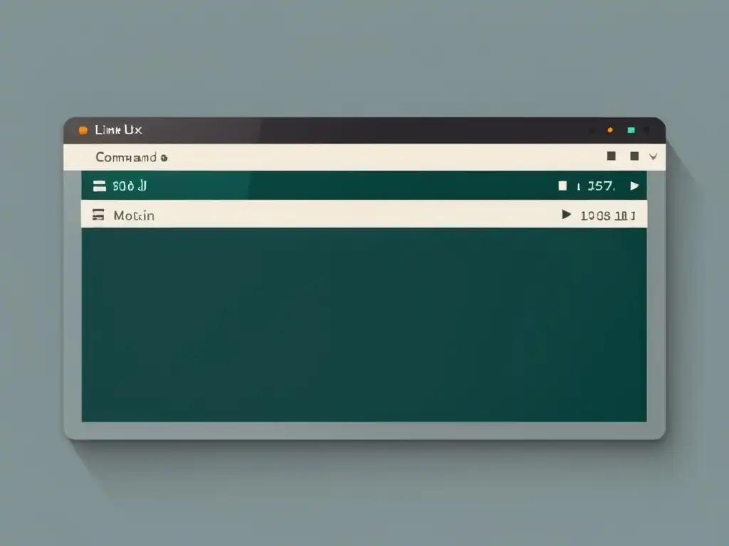 Una interfaz de línea de comandos moderna y elegante en un sistema Linux, con monitoreo de marca en tiempo real
