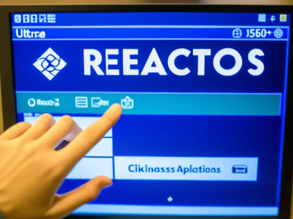 Manos expertas realizando la instalación de ReactOS, mostrando la compatibilidad de aplicaciones Windows en ReactOS con detalle y precisión