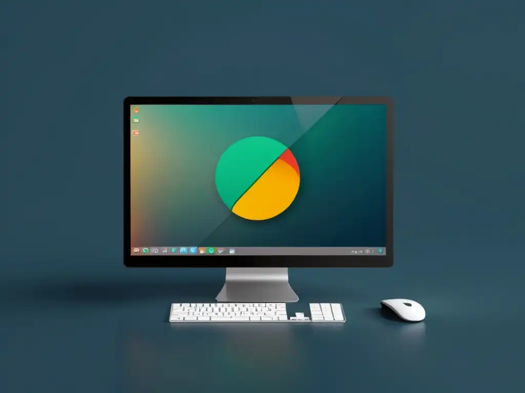 Personalización extrema entorno escritorio Linux: Minimalista y ultramoderno, con íconos y widgets personalizados y un fondo de pantalla impresionante