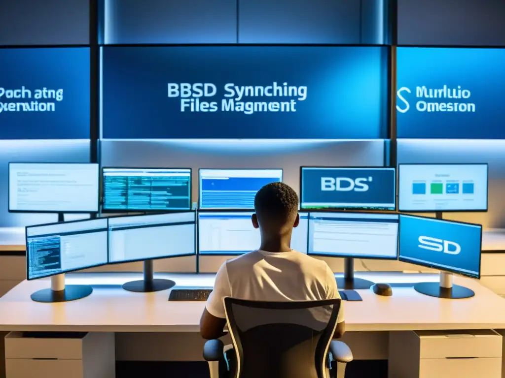 Efficiency achieved through perfect file synchronization across diverse platforms, showcasing seamless management between operating systems