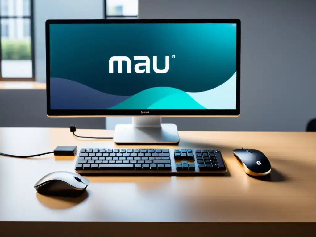 Conectando smartphone a monitor con Maru OS para convertir smartphone en PC, en un espacio minimalista y profesional