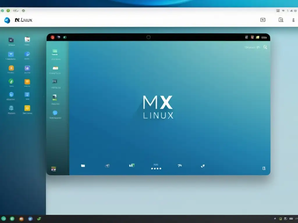 Un usuario experimenta el rendimiento y facilidad de uso en MX Linux, destacando su interfaz limpia y eficiente