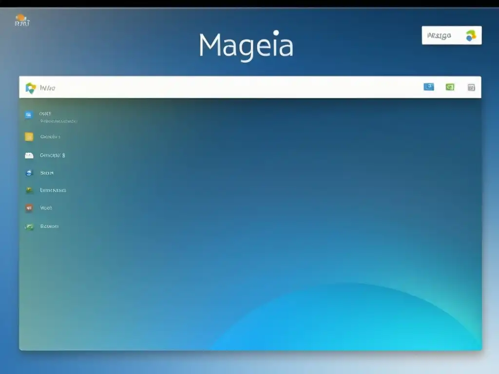 Comparación visual de interfaces de escritorio de Mageia y Mandriva Linux