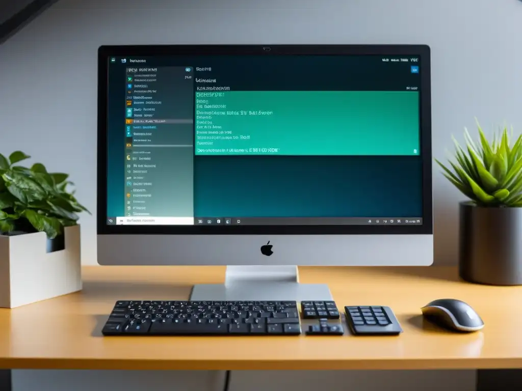Comparación visual: BSD vs Comparación visual de sistemas operativos alternativos con interfaz BSD y Linux en un entorno minimalista